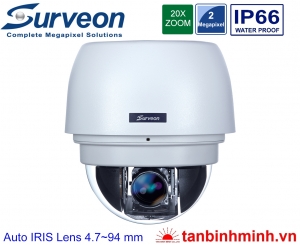 Camera IP PTZ Surveon CAM6351 - Tân Bình Minh - Vpđd Công ty TNHH Thương Mại & Kỹ Thuật Tân Bình Minh